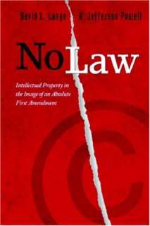 No Law Intellectual Property in the Image of an Absolute First 