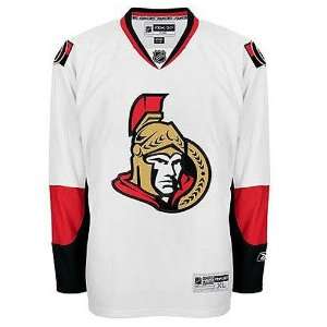 Ottawa Senators NHL 2007 RBK Premier Team Hockey Jersey (White) (Large 