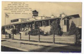 The MAPLE DINER   HARTFORD CT 1930s  