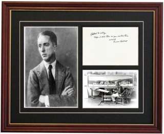 Norman Rockwell Print Signature Autograph Signed Letter  