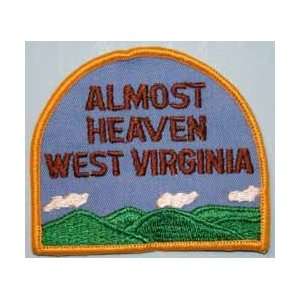   Heaven West Virginia Embroidered Applique Travel Souvenir Patch FD