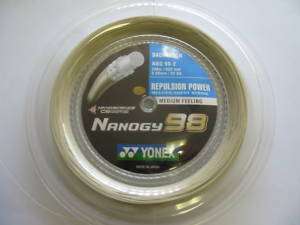 YONEX Badminton Nanogy String NBG 98 x 200 m  