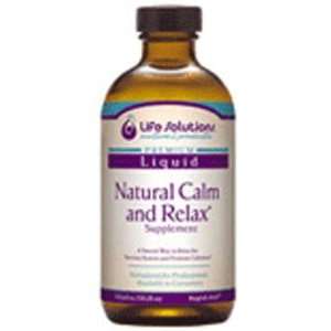  Liquid Natural Calm & Relax 8 FL OZ   Life Solutions 