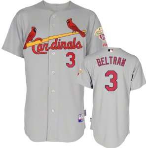  Carlos Beltran Jersey St. Louis Cardinals #3 Road Grey 