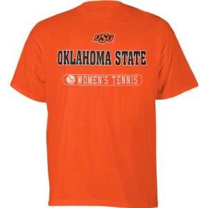   State Cowboys Orange Womens Tennis T Shirt