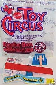 1972 MATTEL RINGLING BROTHERS TOY CIRCUS ACTION ACROBAT  
