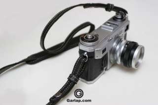 Leather Strap for camera BLACK D500 E P1 Leica  