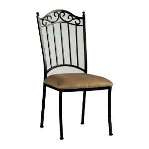  Wrought Iron Side Chairs   Set of 4 by Chintaly Imports 