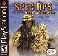   Airborne Commando PS1 PS2 PLAYSTATION shooting 3D person combat game