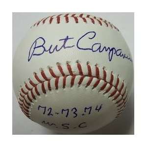  MLBPAA Bert Campaneris 72 73 74 WSC Autographed Baseball 