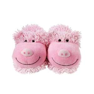  BRAND NEW Aroma Home Fuzzy Friends Pig Slipper MUST SEE 