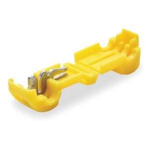  3M 953 BOX Connector,Yellow,1 Ports,12AWG,PK 50