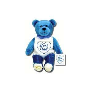  Best Dad Collectible Holy Bear Plush w/ Hang Tag 