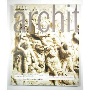  ARchit Architecture November 2001 Volume 90 Number 11 