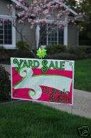 Yard Sale Sign UpScale Resale 6 Yard Sale Sign Kits  