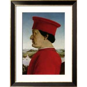  Federigo Da Montefeltro Duke of Urbino, circa 1465 Framed 