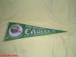 Philadelphia Eagles Super Bowl XV 1980 NFC Champions  