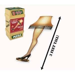  A Christmas Story Leg Lamp Floor Puzzle   36 Inch Tall 
