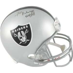  Fred Biletnikoff Autographed Helmet  Details Oakland 