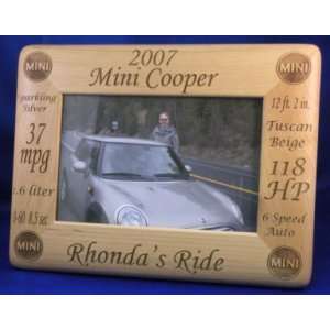  Mini Cooper Picture Frame   Stats