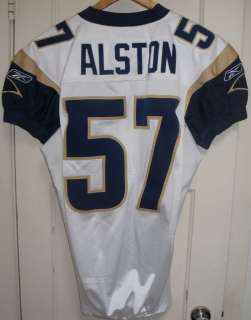 2006 St. Louis Rams JON ALSTON Game Used Worn NFL Football ROOKIE 