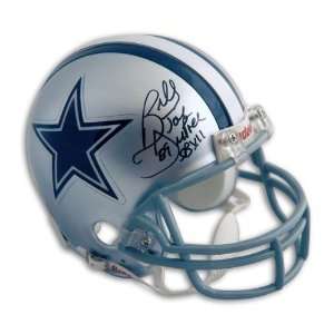  Billy Joe Dupree Autographed Dallas Cowboys Mini Helmet 