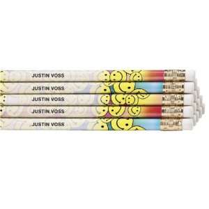  Pers Smiley Face Pencils Set/48