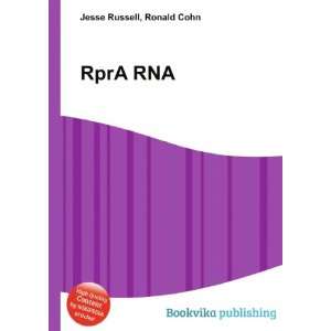  RprA RNA Ronald Cohn Jesse Russell Books