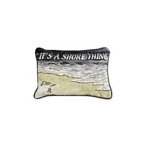  Its a Shore Thing Tapestry Toss Pillow