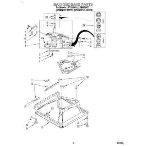  Whirlpool Part Number  388492 For Model #  LST7233AZ1 