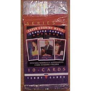  Super Country Music Trading Cards Series 1 [PACK 