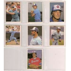  Atlanta Braves 1981 Topps Baseball Stickers Team Set (Dale 