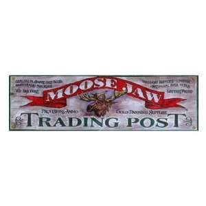   Trading Post Vintage Style Wooden Sign 