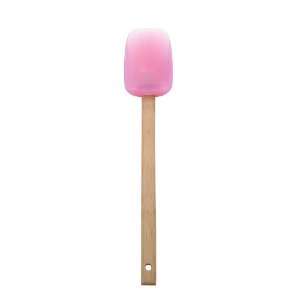 SiliconeZone Medium Wood Spoon, Pink