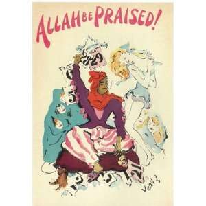  Allah Be Praised (Broadway)   Movie Poster   27 x 40 