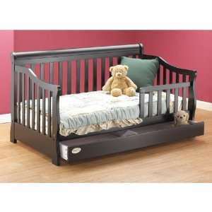  Sophisticated Solid Wood Toddler Bed with Storage Drawer 
