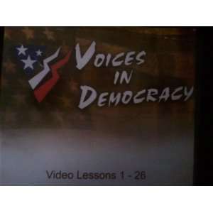  Voices in Democracy DVDs for Telecourse in American 