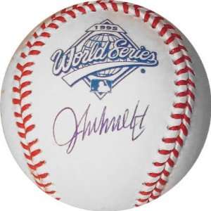  John Smoltz Atlanta Braves Autographed Official 1995 WS 