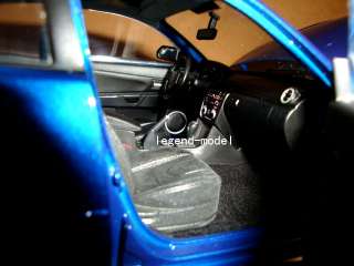 18 2007 New Mazda 3 sedan blue color  