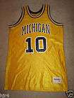 Travis Conlan #10 Michigan UM Wolverines Hoops 1995 DeLong Game Used 