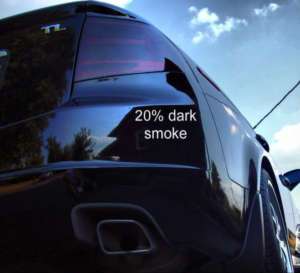 Acura TL tail light & side overlays smoke tint type S  