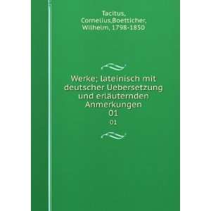   . 01 Cornelius,Boetticher, Wilhelm, 1798 1850 Tacitus Books