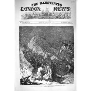  1876 Railway Accident Abbotts Ripton Huntingdon Train 