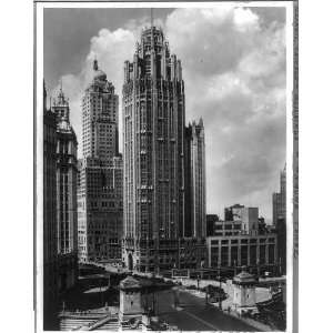  Tribune Tower Building,Chicago,IL,c1931,N Michigan Ave 