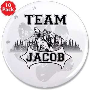  3.5 Button (10 Pack) Twilight Wolf Team Jacob Everything 