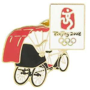  2008 Olympics Beijing Rickshaw Pin