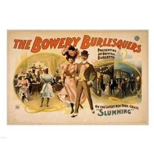  The Bowery Burlesquers Poster (10.00 x 8.00)