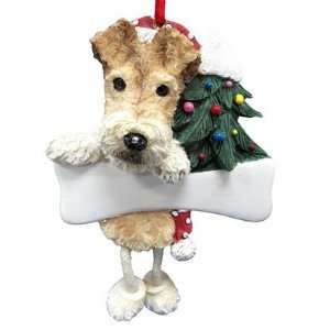  Wire Fox Terrier Wobbly Legs Ornament