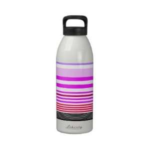  stripes Reusable Water Bottle