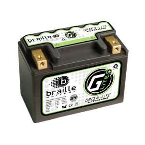  Braille Battery Green Lite G4L 12 Volt Lithium Motorcycle 